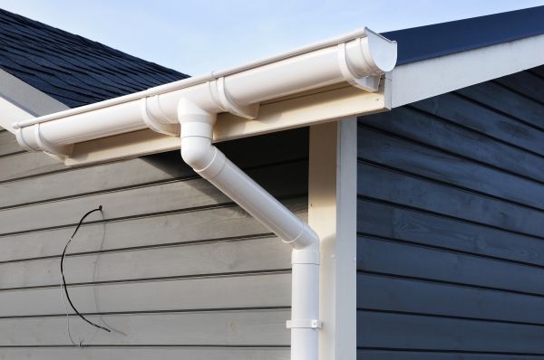 PVC Rain Gutter Installation in Canal Winchester