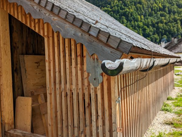 Wood Gutter Installation in Canal Winchester